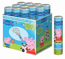 Хлопушка с конфетти Свинка Пеппа 30см