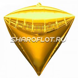 Шар Алмаз Золото 41см