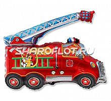 Шар Пожарная машина 75см