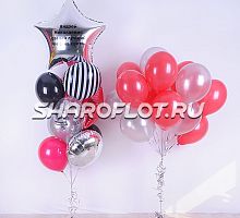 Шарики Начальнику в цветах компании