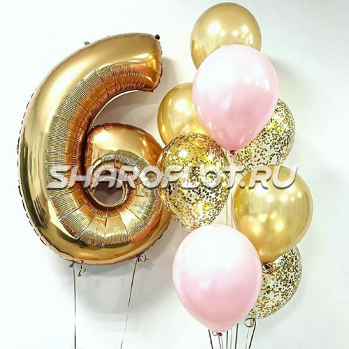 Шары на 6 лет №02