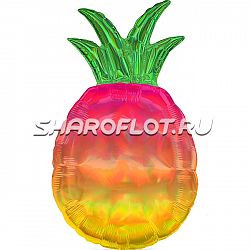 Шар Ананас переливы 75см