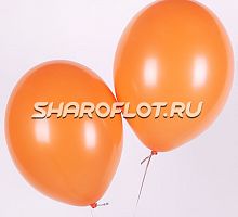 Шар Оранжевый пастель 30см