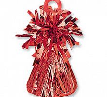 Грузик для шаров Конус Красный