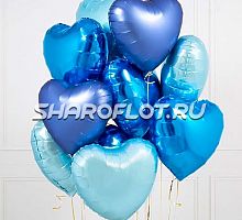 Букет шаров на 14 февраля для парня