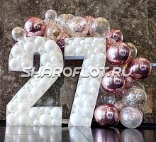 Гирлянда с аэромозайкой