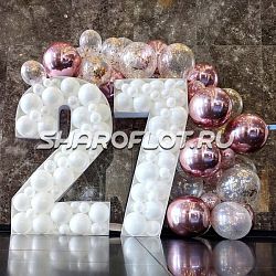 Гирлянда с аэромозайкой