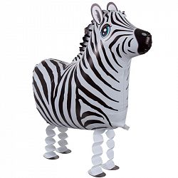 Ходячий шар «Зебра» 62см