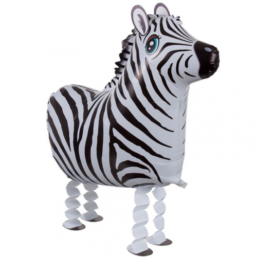 Ходячий шар «Зебра» 62см