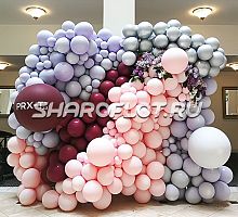 Пена из шаров для фотозоны 1кв м