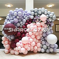 Пена из шаров для фотозоны 1кв м