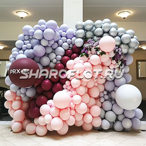 Пена из шаров для фотозоны 1кв м Пена из шаров для фотозоны 1кв м