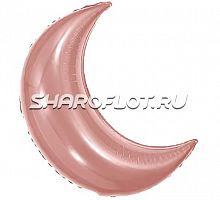 Шарик в виде месяца Розовое золото