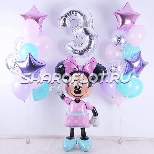 Оформление для Девочки на 3 года Мини Маус