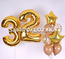 Набор в теплой гамме на 32 года