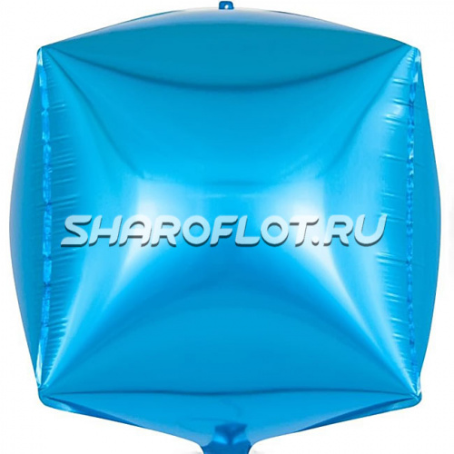 Шар Куб Голубой 55см