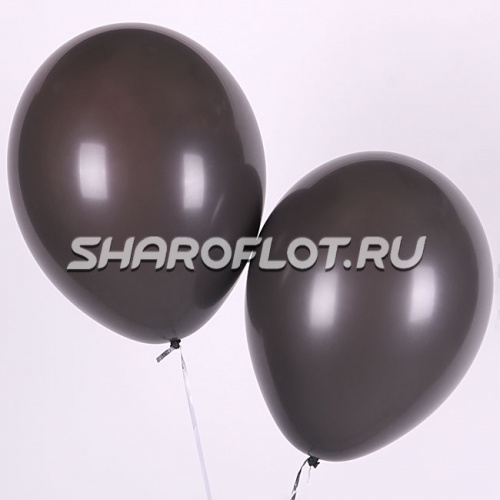 Шар Коричневый Темный шоколад 30см