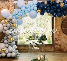 Пена из шаров "Сапфир"