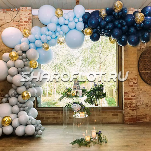 Пена из шаров "Сапфир"