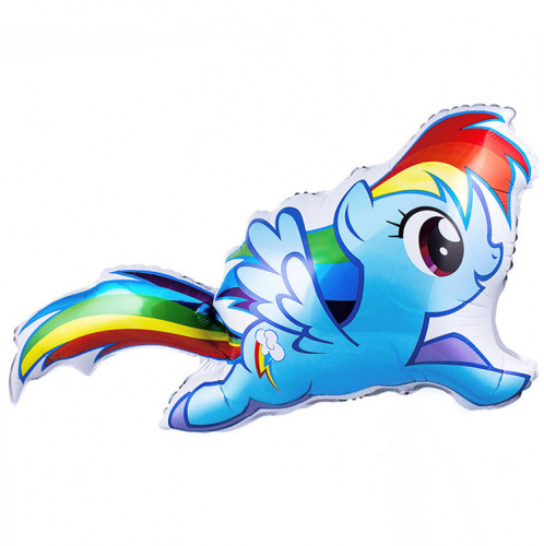 Мини-шар Радужный Пони 25см Мини-шар Радужный Пони 25см