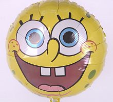 Круг Смайл Губка Спанч Боб 40см
