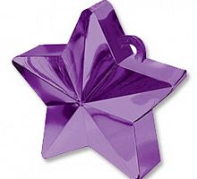 Грузик для шаров Звезда Фиолетовый