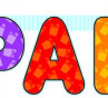 Гирлянда Буквы Поздравляем Мишки 2м