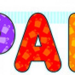 Гирлянда Буквы Поздравляем Мишки 2м