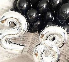 Композиция шаров с цифрой №085