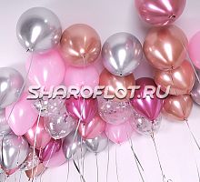 Шары на потолок для принцессы 30см