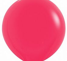 Большой шар Малиновый пастель 80см