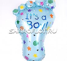 Шар Ножка мальчика 90см