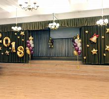 Звездное оформление на выпускной