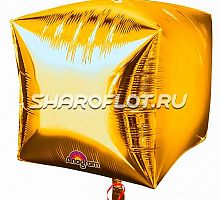 Шар Куб Золото 41см