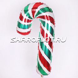 Шар Леденец Красно-зеленый 70см