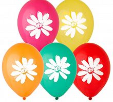 Шары Ромашки Ассорти 30см