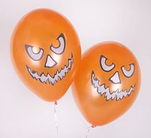 Шары Тыква на Хэллоуин 30см