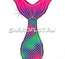 Шар Хвост русалки блеск 110см