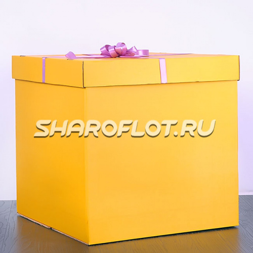 Большая коробка для подарка 70см
