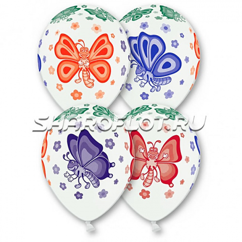 Шары Бабочки, 30см