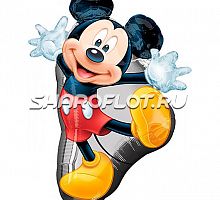 Шар Микки Маус танцующий 70см