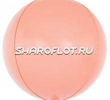 Шар Сфера Персиковый Макарунс