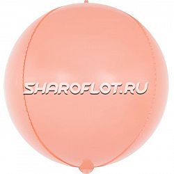 Шар Сфера Персиковый Макарунс