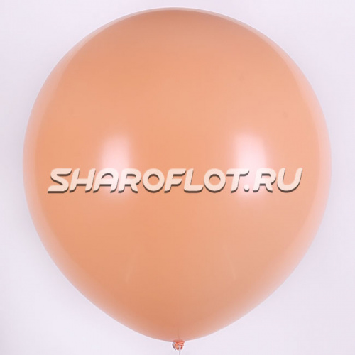 Большой шар Персиковый пастель 80см
