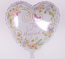 Сердце Just Married 50см