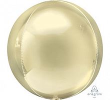 Шар Сфера Макарунс Желтая 45см