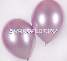 Шар Хром Сиреневый 30см