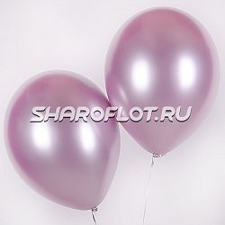 Шар Хром Сиреневый 30см