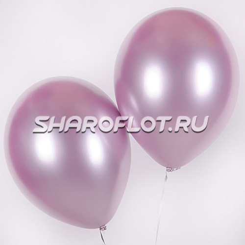 Шар Хром Сиреневый 30см