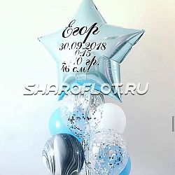 Фонтан для мальчика на выписку